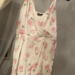 Abercrombie and fitch romper rose pink